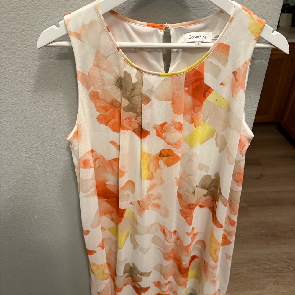 Calvin Klein Floral Dress